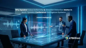 Read more about the article Why Speaker Voice Uniformity & Direction Detection Matter in Multi-Speaker Conference Intelligence Systems 